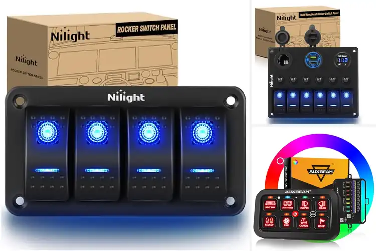 Detailed view of Best Aluminum Switch Panels : Upgrade Your Ride