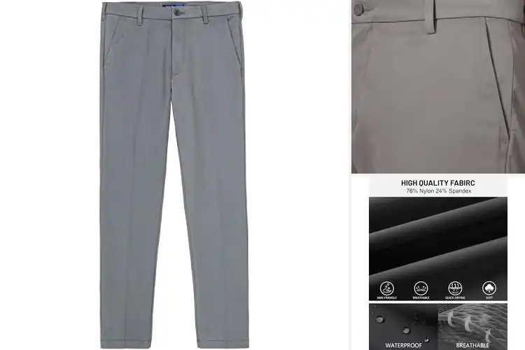 Detailed view of Best big and tall golf pants