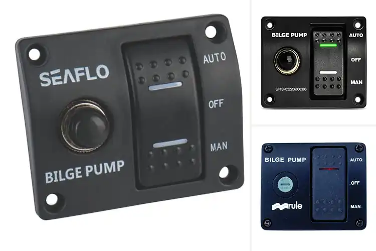 Detailed view of Best Bilge Pump Switch Panels: Boat Safety Assured