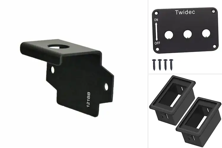 Detailed view of Best Boat Toggle Switch Brackets: Secure Your Controls