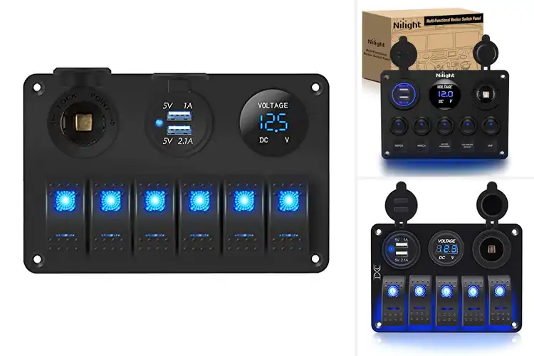 Detailed view of Best Boat Toggle Switch Panels: Top 10 Picks for Your Vessel