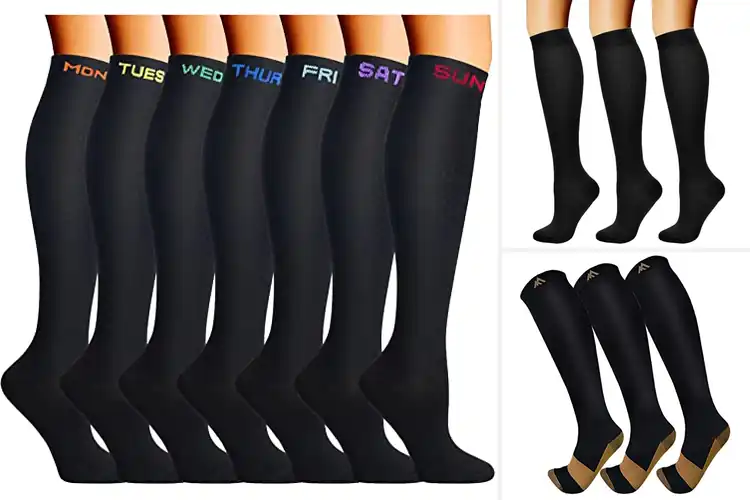 Detailed view of Best CalfCompression Socks For Enhanced Circulation