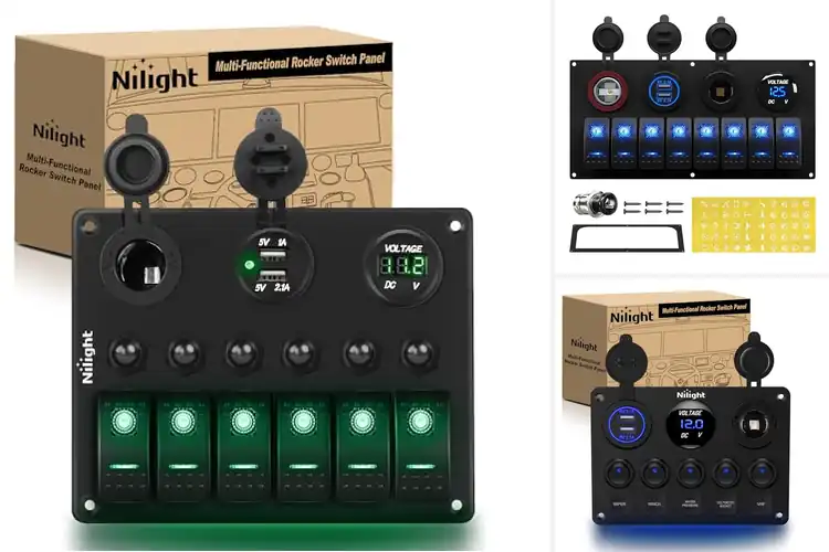 Detailed view of Best Car Boat Switch Panels: Top 10 Picks