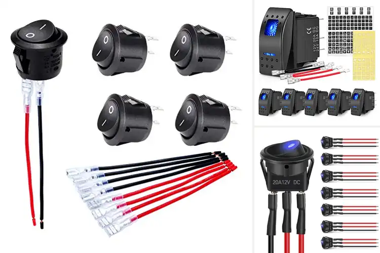 Detailed view of Best Car Rocker Switches