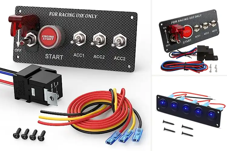 Detailed view of Best Car Switch Panels