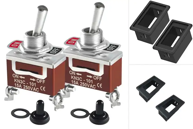 Detailed view of Best Car Toggle Switch Housings
