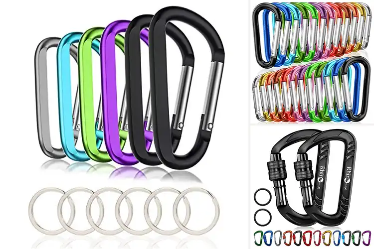Detailed view of Best Carabiner Clips for Keychains