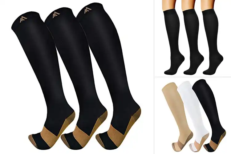 Detailed view of Best Circulation Enhancing Compression Socks