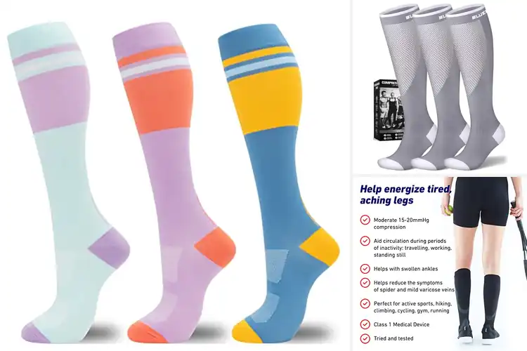Detailed view of Best Compression Socks for Active Lifestyles