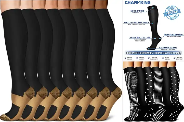 Detailed view of Best Compression Socks For Athletes