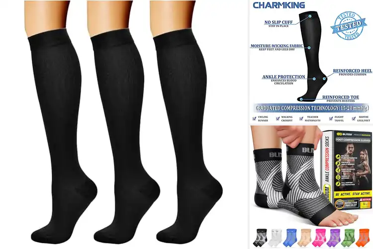 Detailed view of Best Compression Socks For Swelling