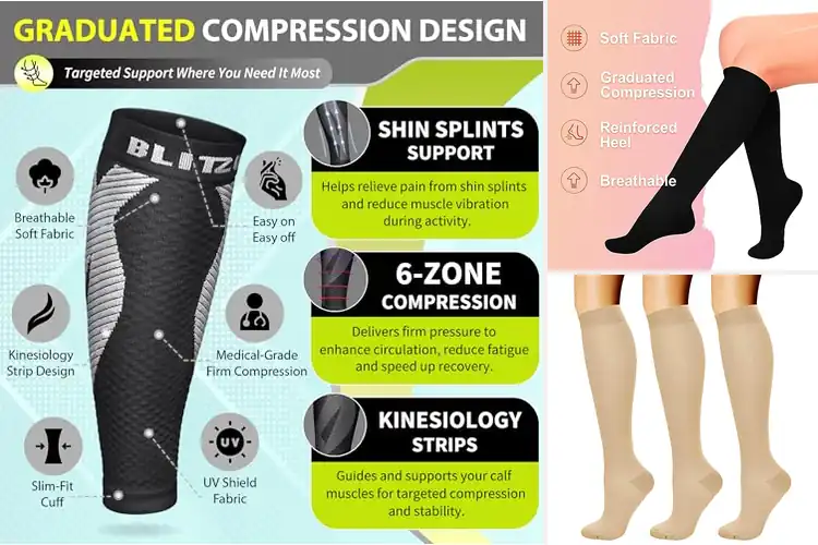 Detailed view of Best Compression Socks For Varicose Veins