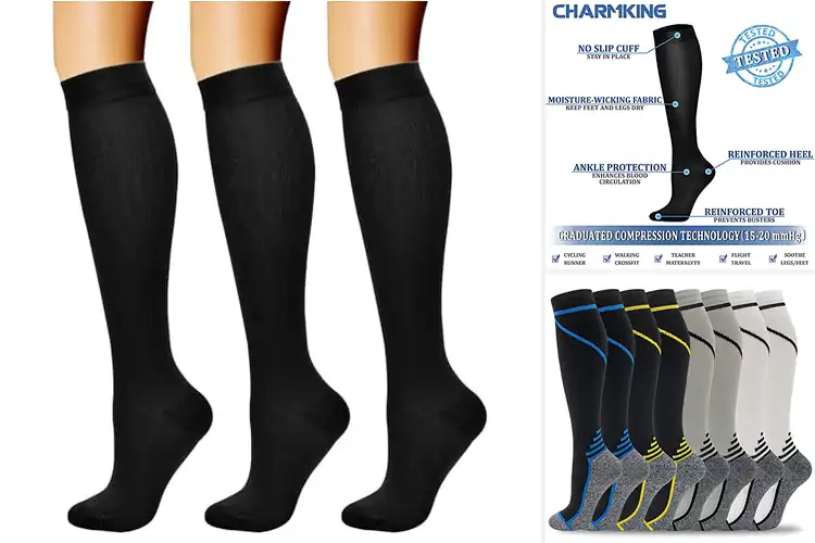Detailed view of Best Compression Socks
