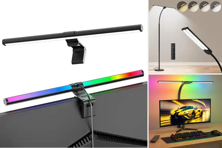 Detailed view of Best Dual-Color LED Lamps