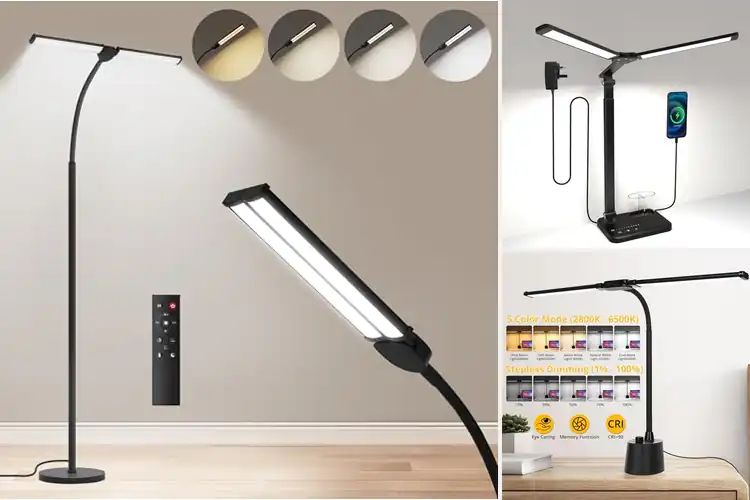 Detailed view of Best Dual Gooseneck Lamps