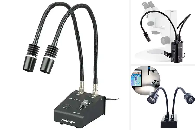 Detailed view of Best Dual Gooseneck Lights