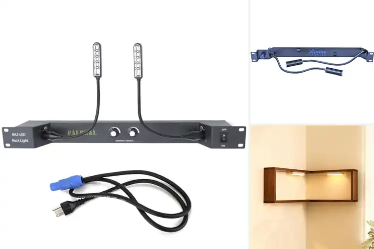 Detailed view of Best Dual LED Rack Lamps