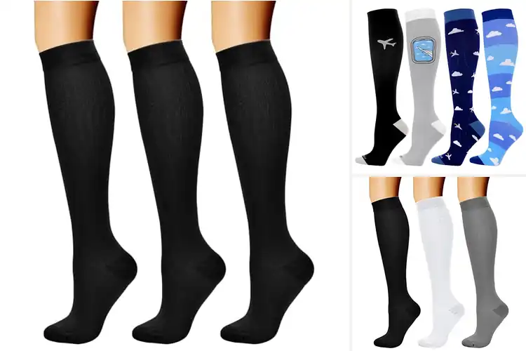 Detailed view of Best DVT Preventing Compression Socks
