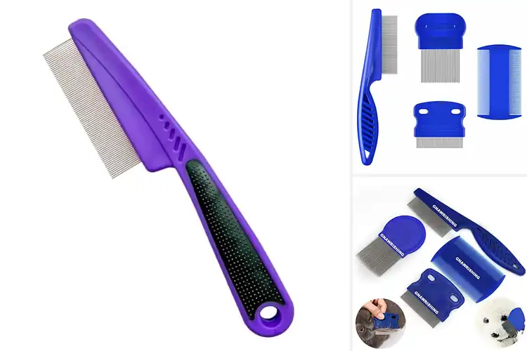 Detailed view of Best Flea Combs for Dogs