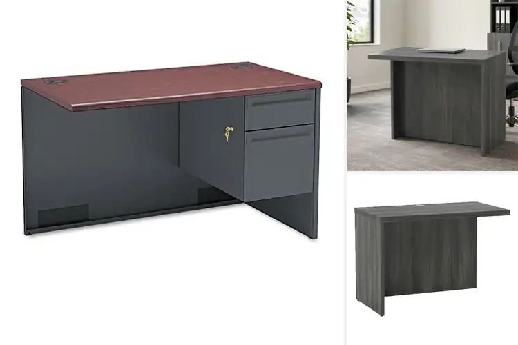 Detailed view of Best Flush Return Desks for a Sleek, Productive Setup