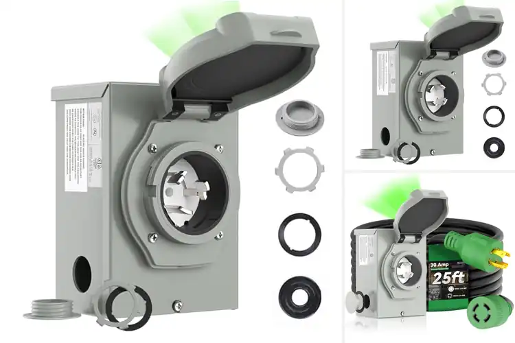 Detailed view of Best Generator Inlet Boxes