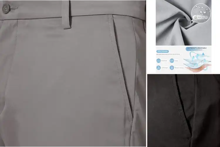 Detailed view of Best Golf Pants for Big & Tall