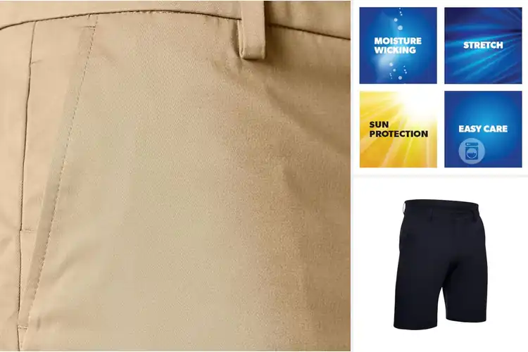 Detailed view of Best Golf Shorts