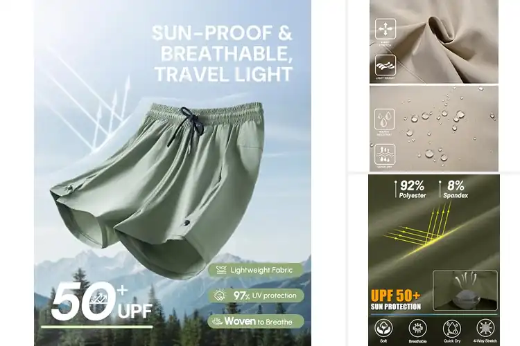 Detailed view of Best Hiking Camping Shorts For Women