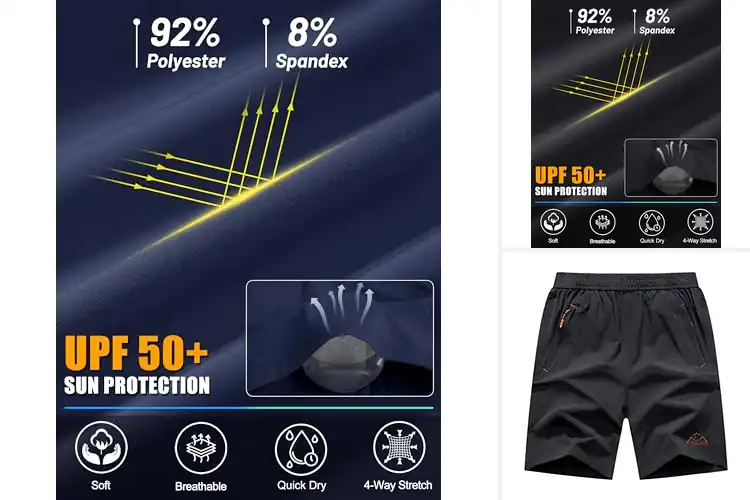 Detailed view of Best Hiking Shorts With Pockets