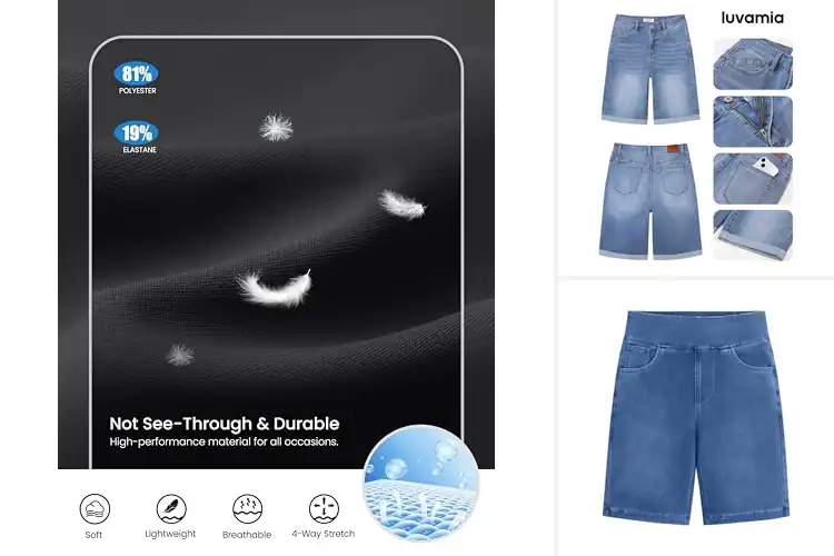 Detailed view of Best Knee Length Bermuda Shorts: Top 10 Summer Must-Haves