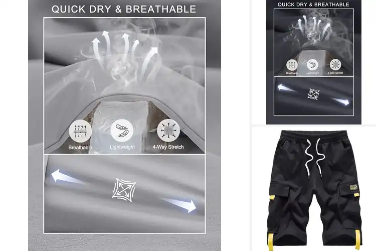 Detailed view of Best Knee Length Outdoor Shorts: Top 10 Picks for Adventure