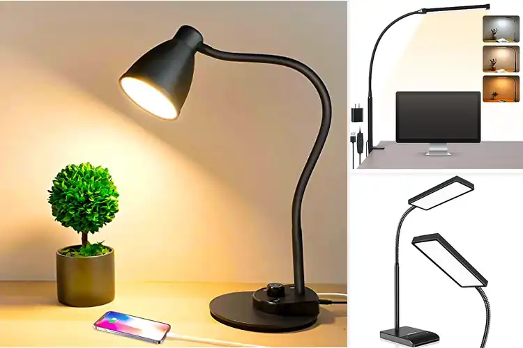 Detailed view of Best LED Gooseneck Lamps