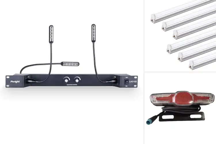 Detailed view of Best LED Rackmount Lights