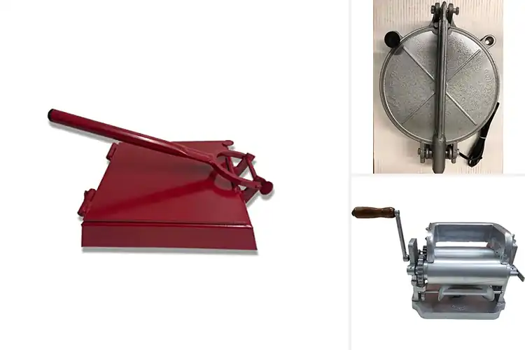 Detailed view of Best Mexican Made Corn Tortilla Maker
