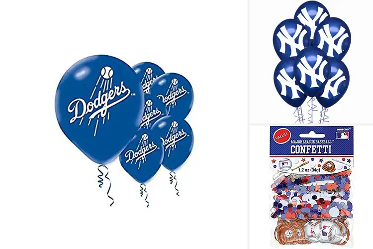 Detailed view of Best MLB Party Supplies