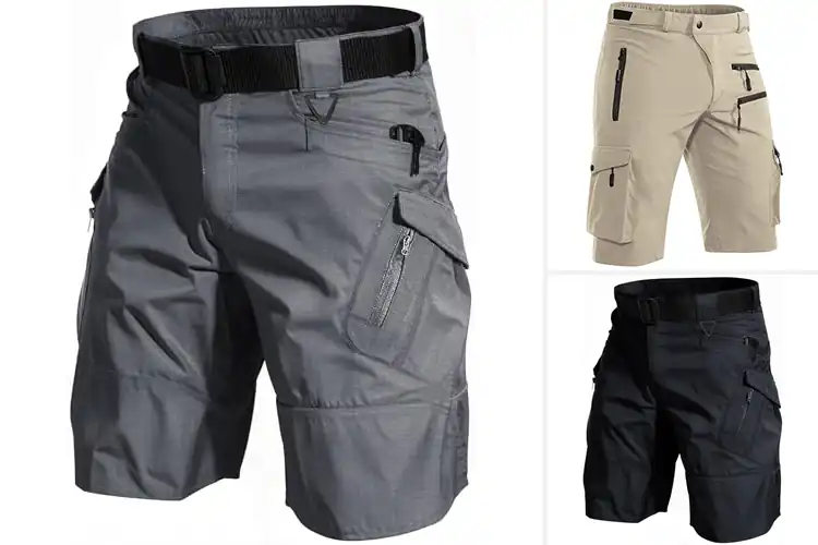 Detailed view of Best Multi Pocket Hiking Shorts