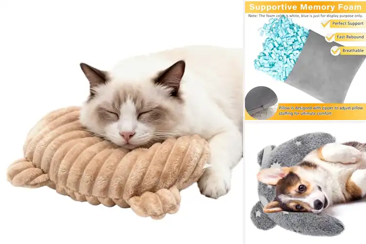Detailed view of Best Neck Support Pillows For Pets
