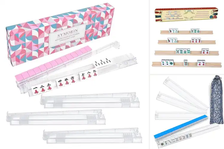 Detailed view of Best Portable Mahjong Racks for Smooth, Easy Play