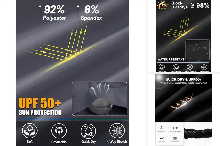 Detailed view of Best Quick Dry Shorts For Women With UPF50+