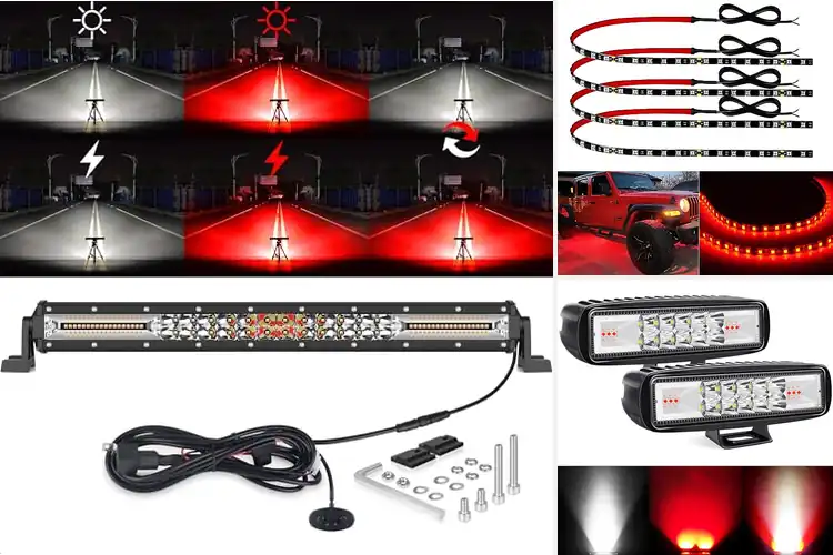 Detailed view of Best Red White LEDs For Rack Lighting