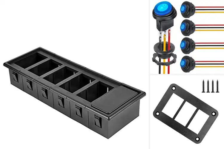 Detailed view of Best Rocker Switch Holders For Boats