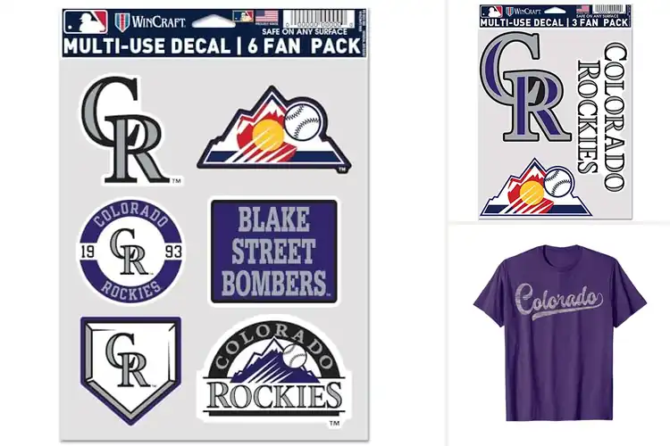 Detailed view of Best Rockies Fans: Gear Up in Purple Pride Daily
