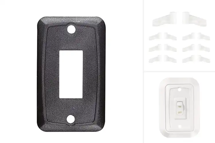 Detailed view of Best RV Switch Mountings, Easy Install, Durable Power Setup