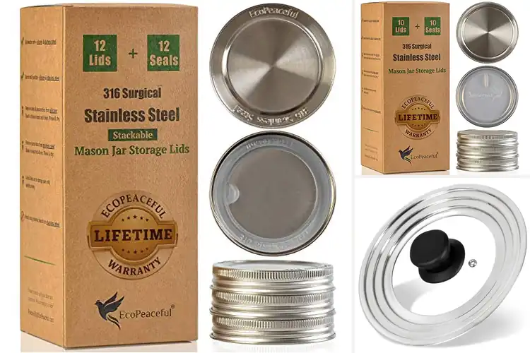 Detailed view of Best Stainless Steel Lids