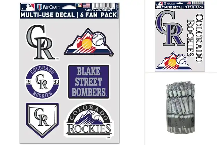 Detailed view of Best Stocking Stuffers For Rockies Fans