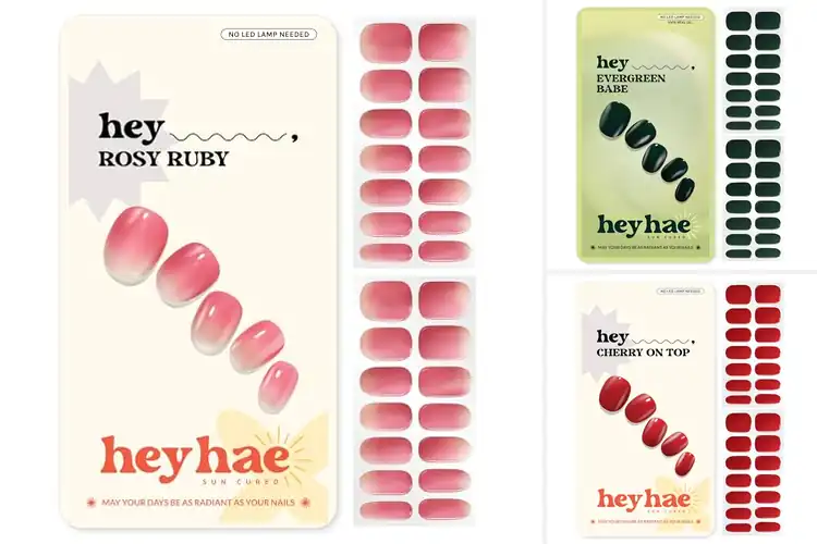 Detailed view of Best Sun-Cured Gel Nails