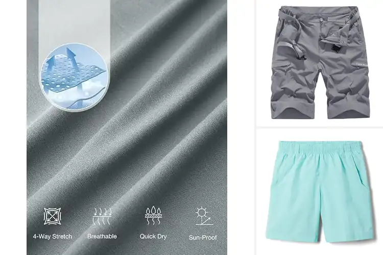 Detailed view of Best Sun Shield Shorts