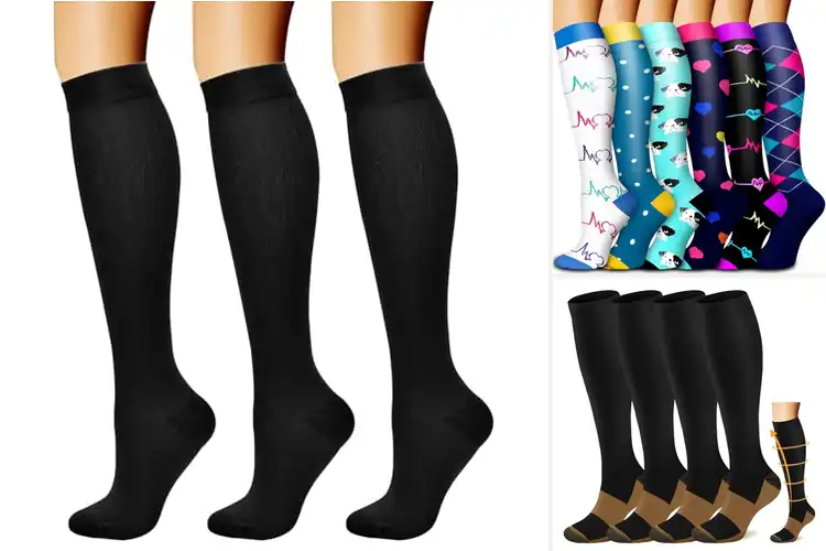 Detailed view of Best Support Socks: Top 10 Picks for Comfort & Energy Boost