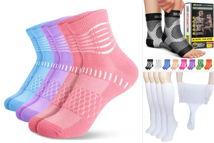Detailed view of Best Swelling Relief Socks: Comfort & Circulation Boost