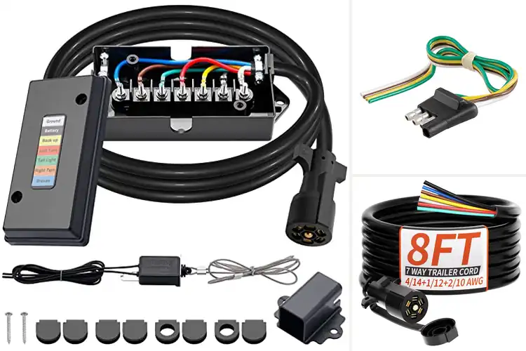 Detailed view of Best Trailer Auxiliary Power Harnesses
